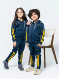 Hooded Tracksuit For Boys & Girls, Fleece #VWT05-D