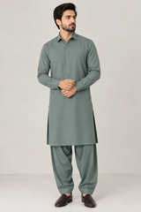 gents unStitched Suit - LIGTH ZINK