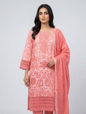 PC-34 Embroidered 3Pc Stitched Party Wear Suit