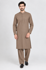 gents unStitched Suit - LIGHT BROUN