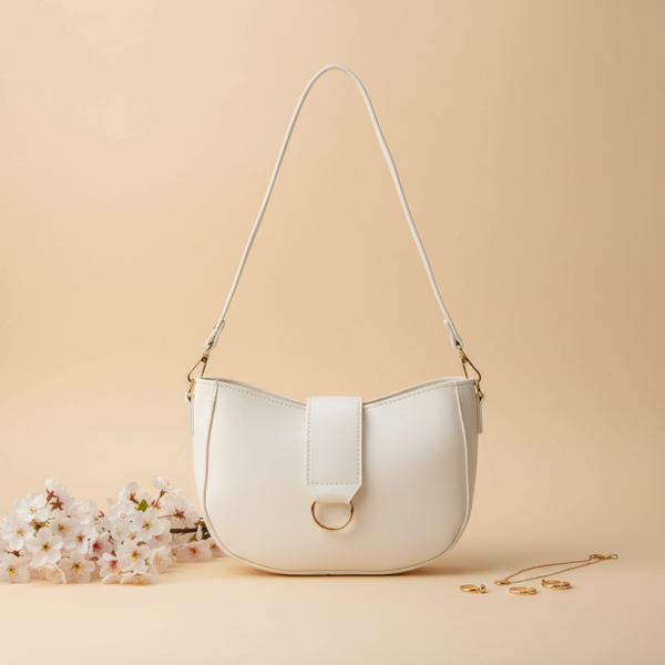 Haya Luxe – Elegant Mini Shoulder Bag white